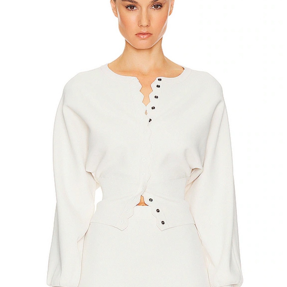Helsa Elvira Cardigan in Cream